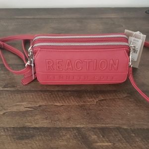 KENNETH COLE Reaction mini crossbody bag red